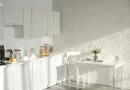 kuchnia biała połysk, meble w nowoczesnym stylu w białej kuchni